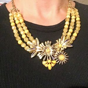 Yellow necklace